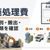 解体工事の産廃処理費を見積書で確認するポイント