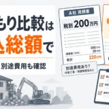 解体見積もりを税込総額で比較するポイントを示すサムネイル