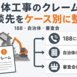 解体工事のクレーム内容から第三者の相談先を選ぶ方法