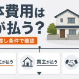 解体費用を誰が払うか契約と引渡し条件で確認する図