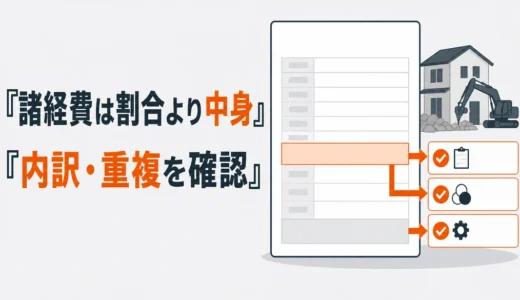 解体工事の諸経費・管理費とは？見積の内訳と重複を確認する方法